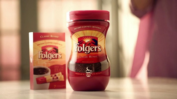 Folgers-tasting-Instant-Coffee