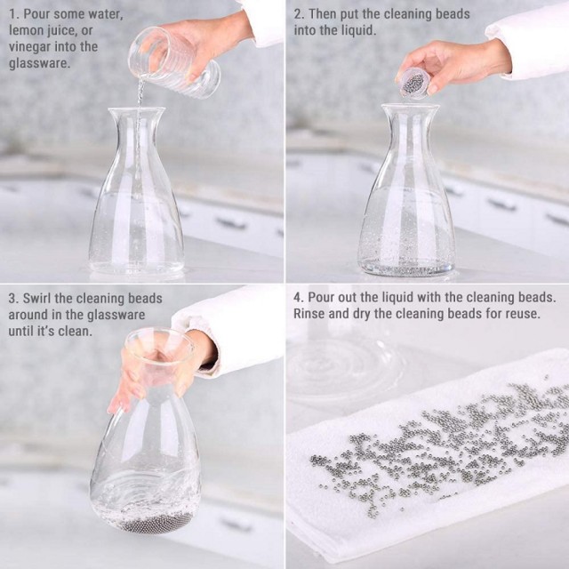How to clean a wine decanter-3
