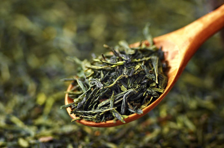 Loose-leaf green tea of the modern variety. Archaeologists have discovered ancient tea in the tomb of a Chinese emperor who died in 141 B.C. It's the oldest known physical evidence of tea. But scientists aren't sure if the emperor was drinking tea as we know it or using it as medicine.