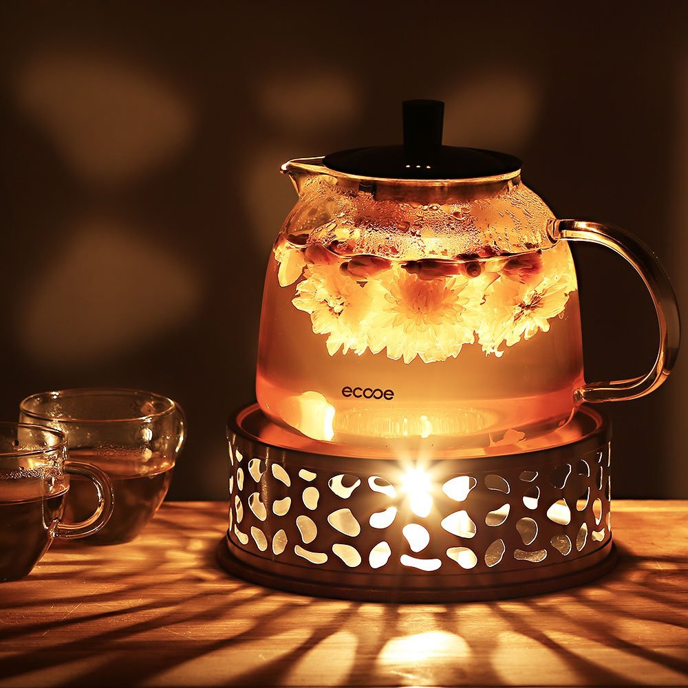 ecooe stainless steel tea warmer